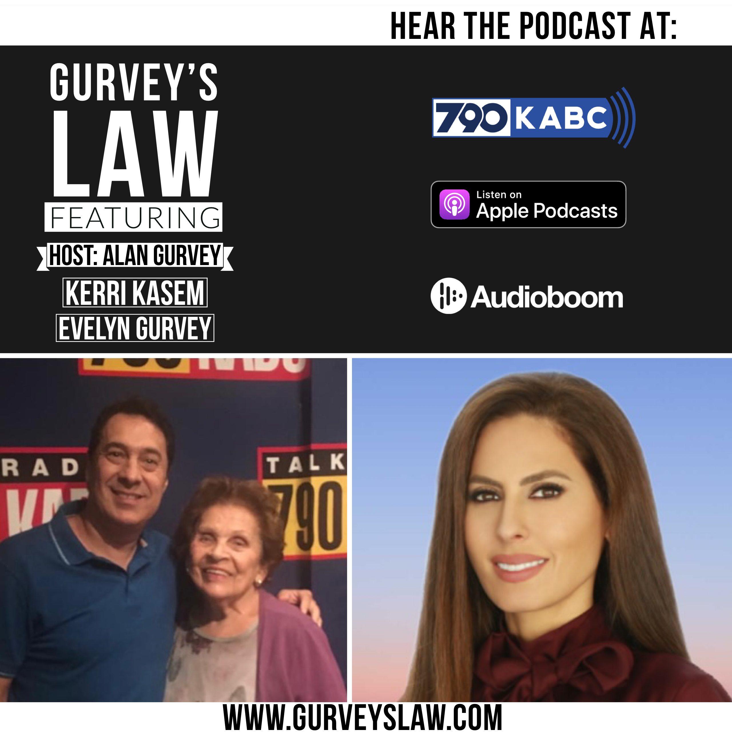 Kerri Kasem Porn - Gurvey's Law | Talk Show Examining Today's Top Legal Issues